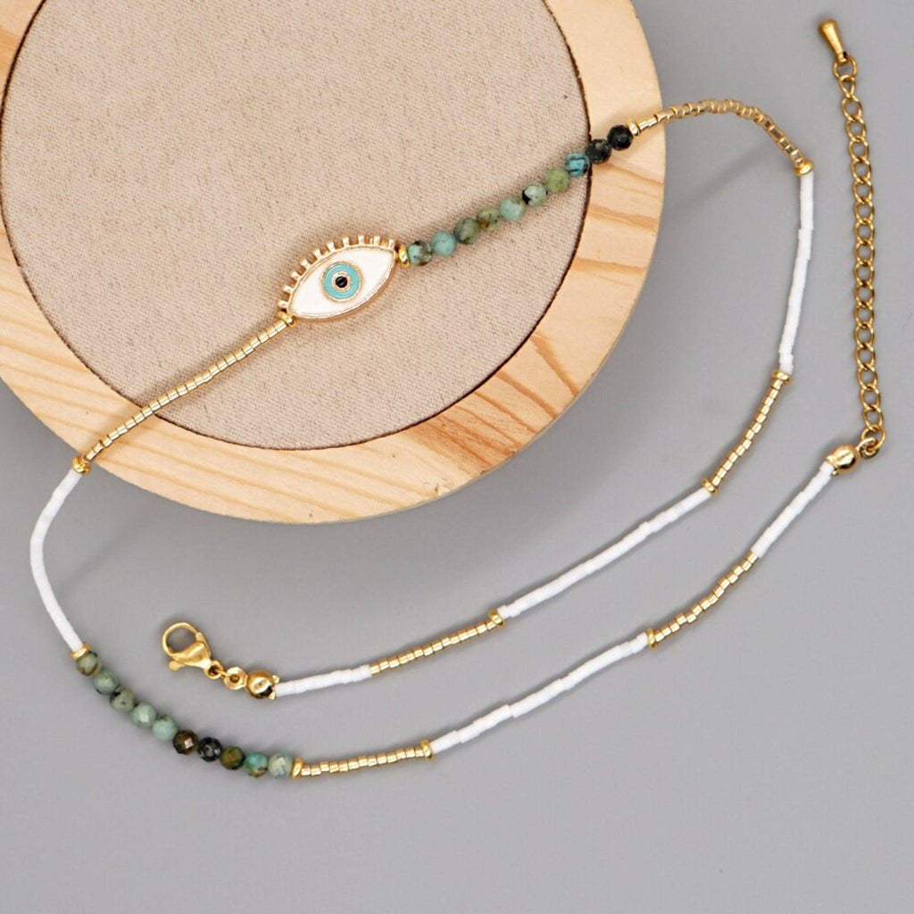 KAWAI Jewellery - Beaded Necklaces: Evil Eye